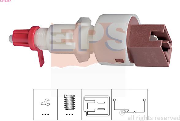 EPS 1.810.157 - Выключатель, привод сцепления (Tempomat) www.avaruosad.ee
