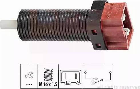 EPS 1.810.116 - Switch, clutch control (engine control) www.avaruosad.ee