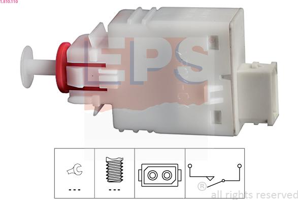 EPS 1.810.110 - Выключатель, привод сцепления (Tempomat) www.avaruosad.ee