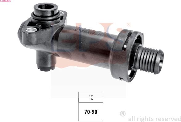 EPS 1.880.835 - Thermostat, EGR cooling www.avaruosad.ee