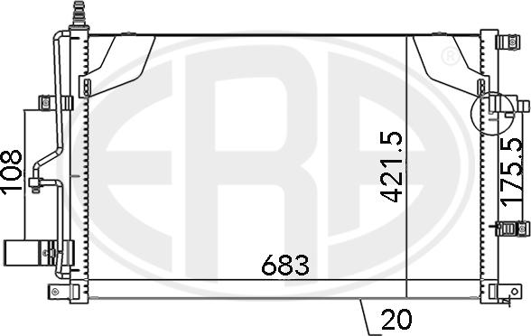 ERA 667124 - Kondensaator,kliimaseade www.avaruosad.ee