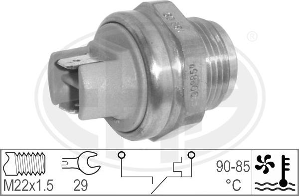 ERA 330563 - Temperature Switch, radiator / air conditioner fan www.avaruosad.ee
