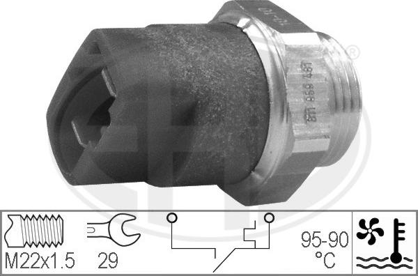 ERA 330297 - Temperature Switch, radiator / air conditioner fan www.avaruosad.ee