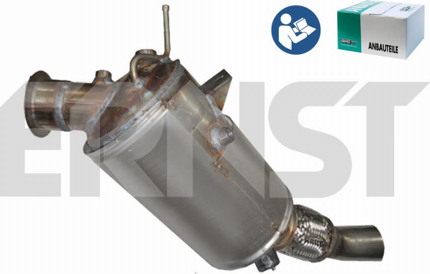 ERNST 911030 - Soot/Particulate Filter, exhaust system www.avaruosad.ee