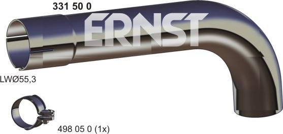 ERNST 331500 - Izplūdes caurule www.avaruosad.ee