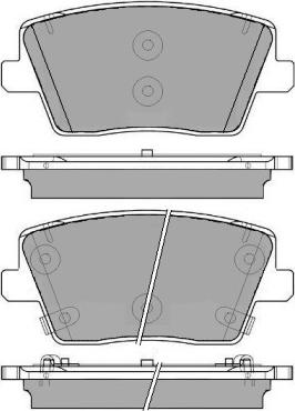 Zimmermann 22865.165.2 - Kit de plaquettes de frein, frein à disque www.avaruosad.ee