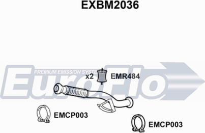 EuroFlo EXBM2036 - Exhaust Pipe www.avaruosad.ee