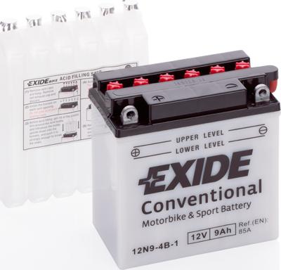 Exide 12N9-4B-1 - Starter Battery www.avaruosad.ee