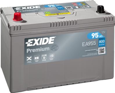 Exide EA955 - Starter Battery www.avaruosad.ee