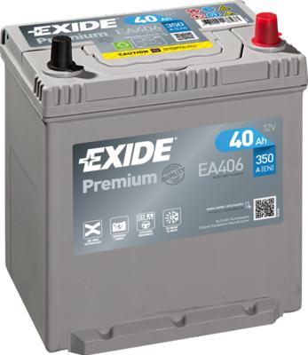 Exide EA406 - Starter Battery www.avaruosad.ee