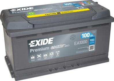 Exide EA1000 - Starter Battery www.avaruosad.ee