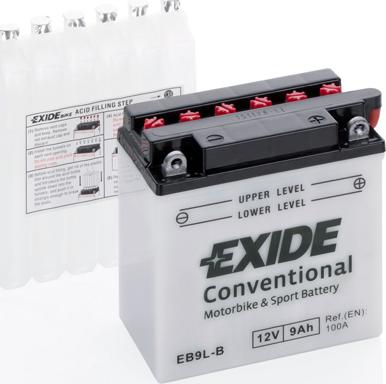 Exide EB9L-B - Starter Battery www.avaruosad.ee