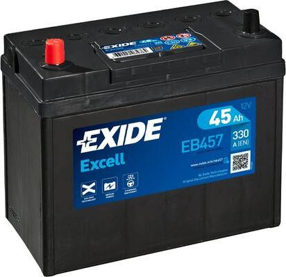 Exide EB457 - Starter Battery www.avaruosad.ee