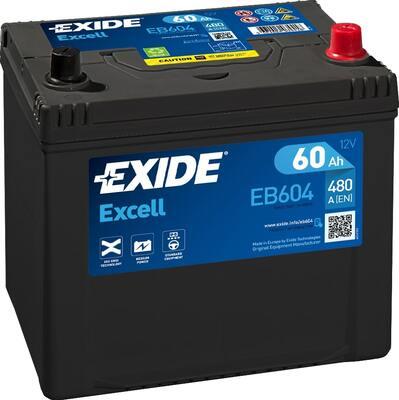 Exide EB604 - Starter Battery www.avaruosad.ee