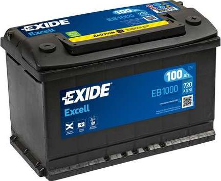 Exide EB1000 - Стартерная аккумуляторная батарея, АКБ www.avaruosad.ee