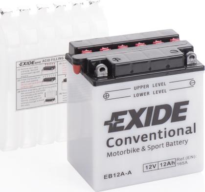 Exide EB12A-A - Starter Battery www.avaruosad.ee
