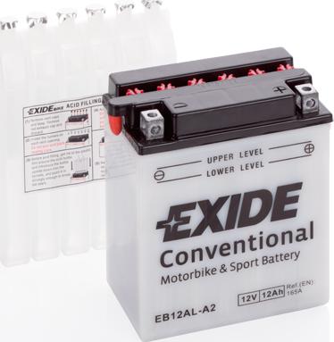 Exide EB12AL-A2 - Startera akumulatoru baterija www.avaruosad.ee