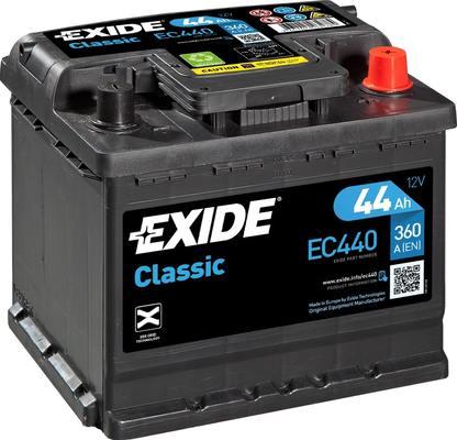 Exide EC440 - Starter Battery www.avaruosad.ee