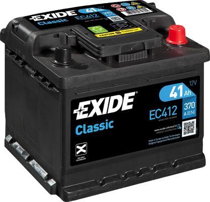 Exide EC412 - Starter Battery www.avaruosad.ee
