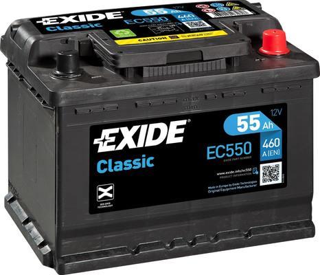 Exide EC550 - Starter Battery www.avaruosad.ee