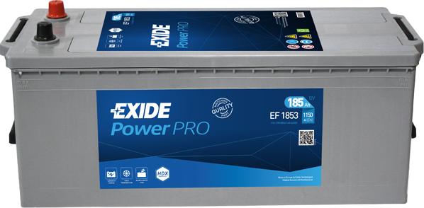 Exide EF1853 - Стартерная аккумуляторная батарея, АКБ www.avaruosad.ee