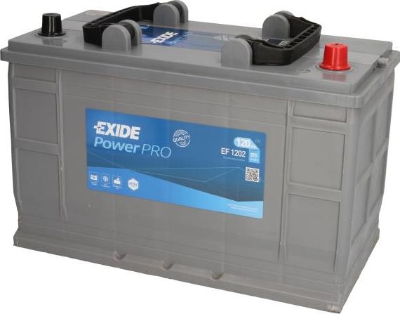 Exide EF1202 - Starterbatteri www.avaruosad.ee