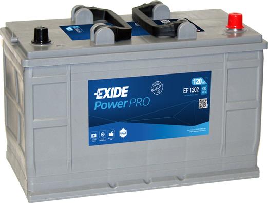 Exide EF1202 - Starter Battery www.avaruosad.ee