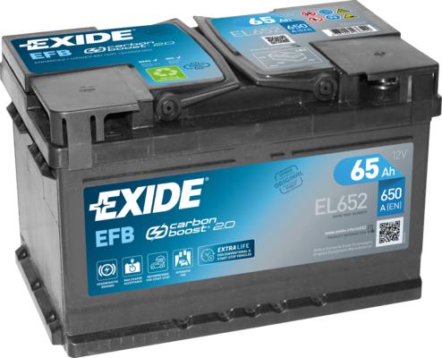 Exide EL652 - Starter Battery www.avaruosad.ee