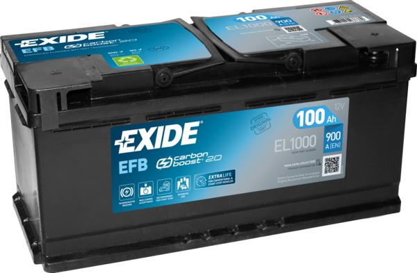 Exide EL1000 - Starter Battery www.avaruosad.ee
