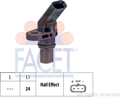 FACET 9.0773 - Devējs, Griešanās ātrums www.avaruosad.ee