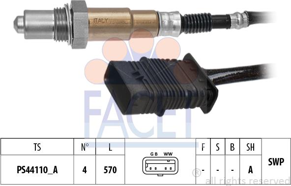 FACET 10.8553 - Sonda Lambda www.avaruosad.ee