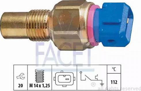 FACET 74109 - Andur,Jahutusvedeliku temp. www.avaruosad.ee