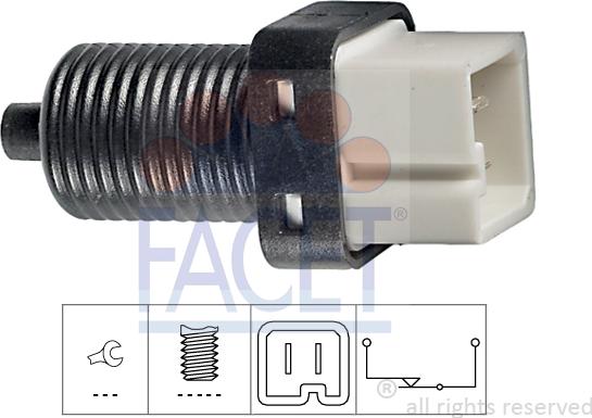 FACET 7.1091 - Brake Light Switch www.avaruosad.ee
