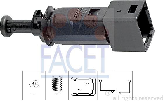 FACET 7.1148 - Brake Light Switch www.avaruosad.ee