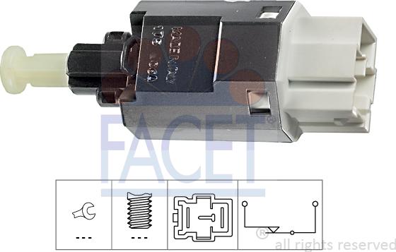 FACET 7.1175 - Brake Light Switch www.avaruosad.ee