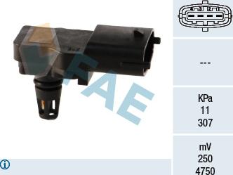 FAE 15036 - Sensor MAP, intake manifold pressure www.avaruosad.ee