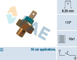 FAE 35340 - Датчик, температура охлаждающей жидкости www.avaruosad.ee