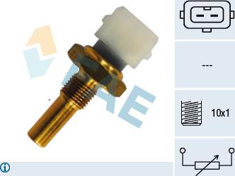 FAE 33140 - Датчик, температура головки цилиндров www.avaruosad.ee