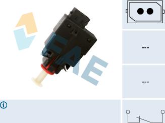 FAE 24460 - Brake Light Switch www.avaruosad.ee