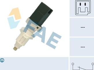 FAE 24660 - Brake Light Switch www.avaruosad.ee