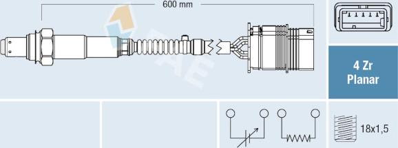 FAE 77761 - Sonda Lambda www.avaruosad.ee