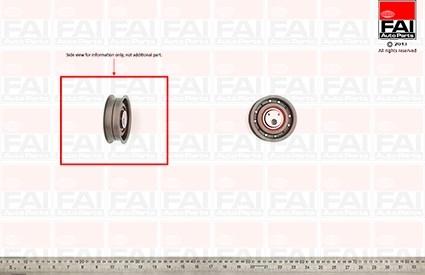 FAI AutoParts T9243 - Tensioner Pulley, timing belt www.avaruosad.ee