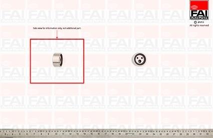 FAI AutoParts T6085 - Tensioner Pulley, timing belt www.avaruosad.ee