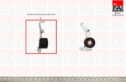 FAI AutoParts T2933 - Tensioner Pulley, timing belt www.avaruosad.ee