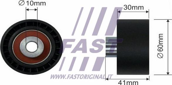 Fast FT44087 - Tensioner Pulley, timing belt www.avaruosad.ee
