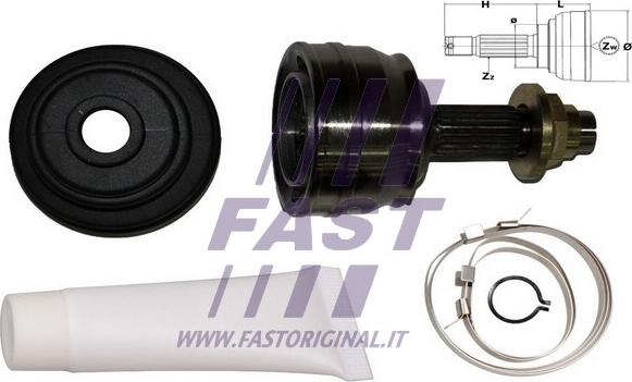Fast FT25004K - Joint Kit, drive shaft www.avaruosad.ee