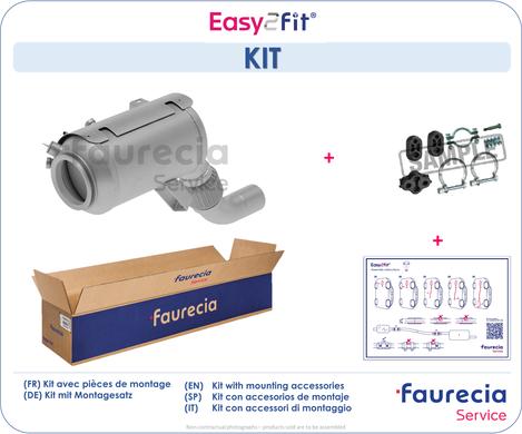 Faurecia FS10105S - Soot/Particulate Filter, exhaust system www.avaruosad.ee