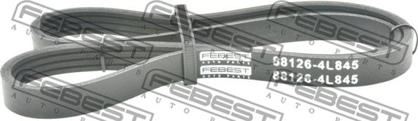 Febest 88126-4L845 - V-Ribbed Belts www.avaruosad.ee