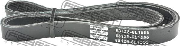 Febest 88128-6L1555 - V-Ribbed Belts www.avaruosad.ee