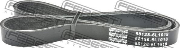 Febest 88128-6L1018 - V-Ribbed Belts www.avaruosad.ee